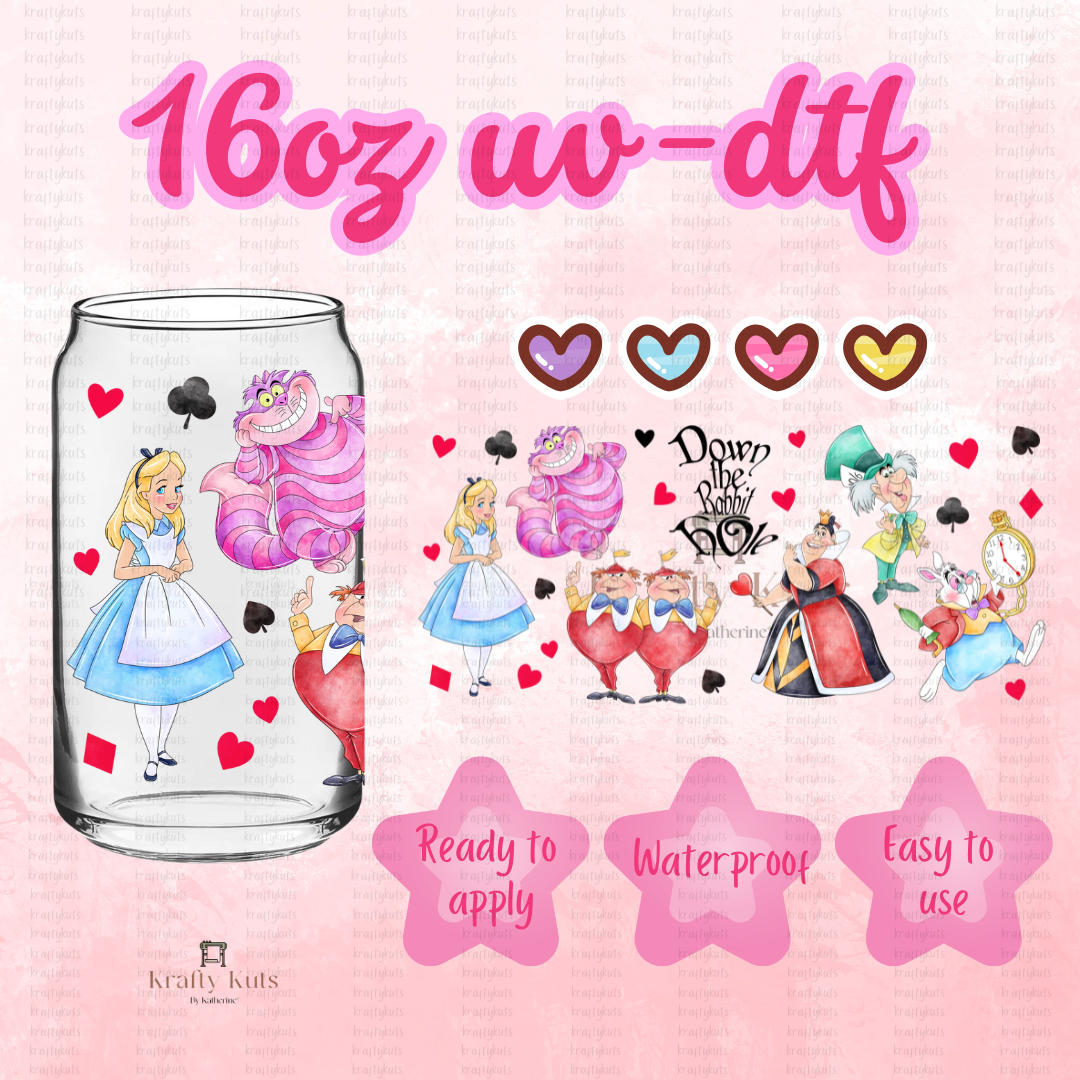 #267 UV-DTF 16oz Glass Wrap -