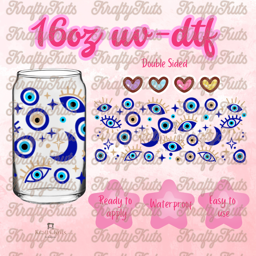 #278 UV-DTF 16oz Glass Wrap - Double Sided