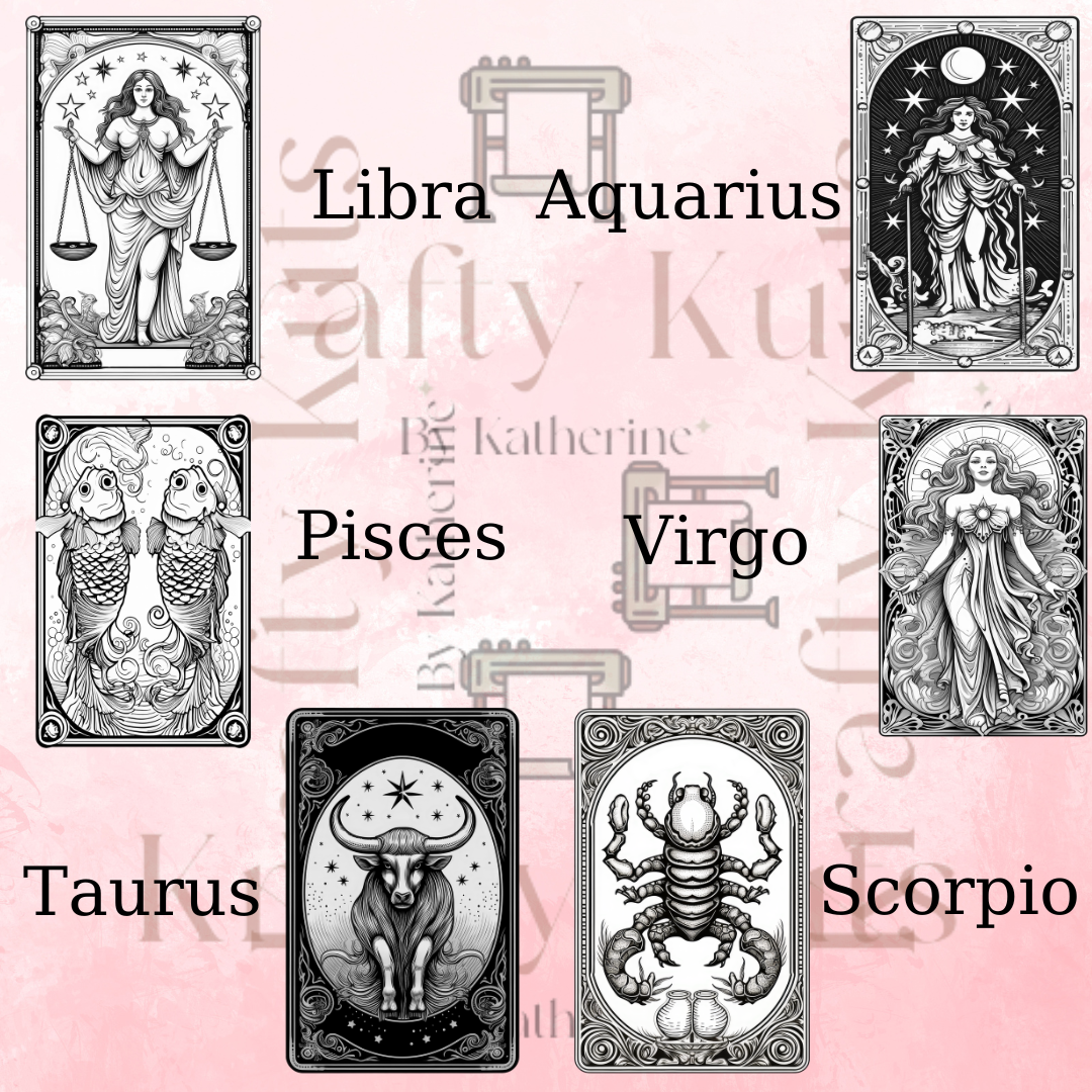 Zodiac Signs Glass Can 16oz