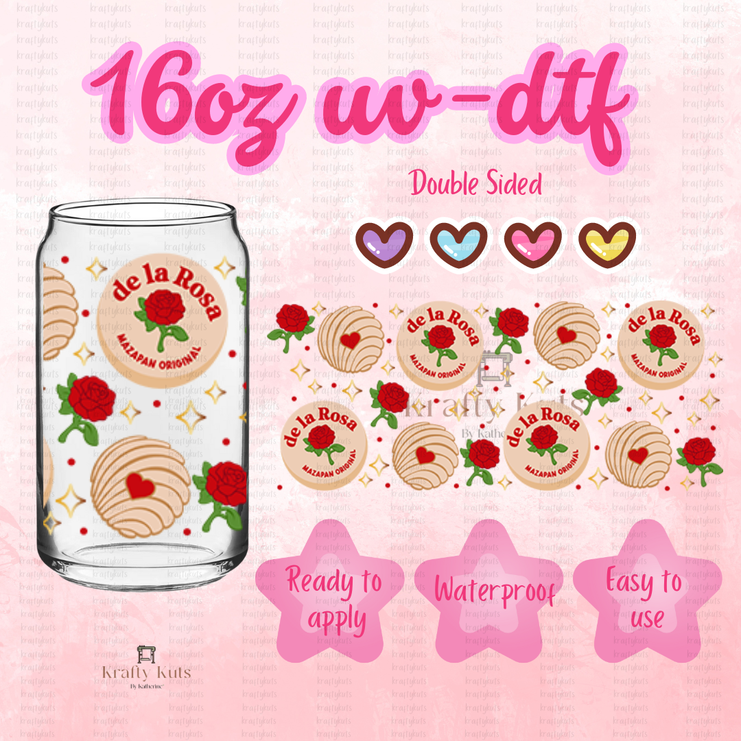 #129 UV-DTF 16oz Glass Wrap