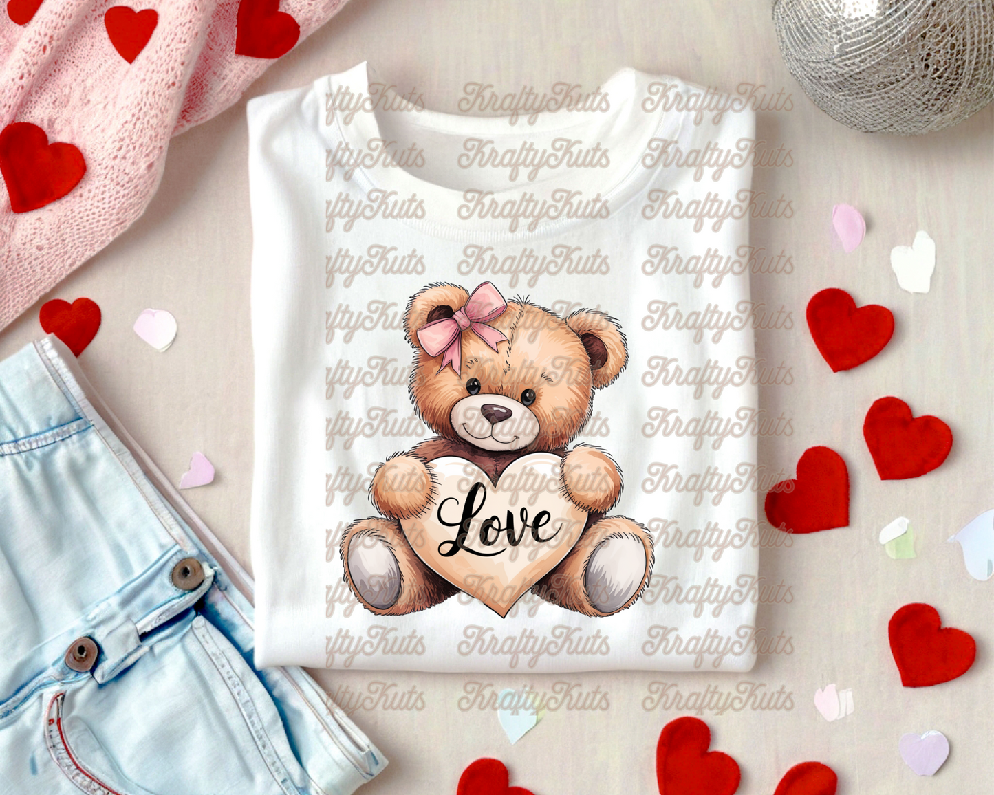 Lovely Bear Direct Transfer Film DTF