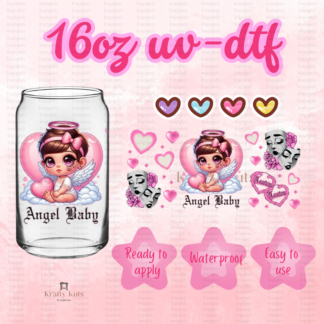 #033 UV-DTF 16oz GLASS WRAP