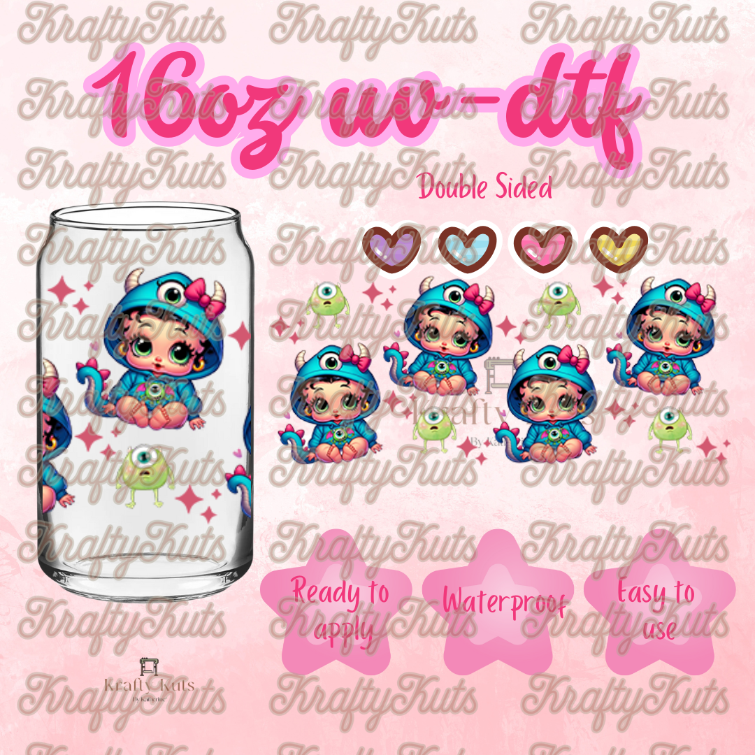 #317 UV-DTF 16oz Glass Wrap -