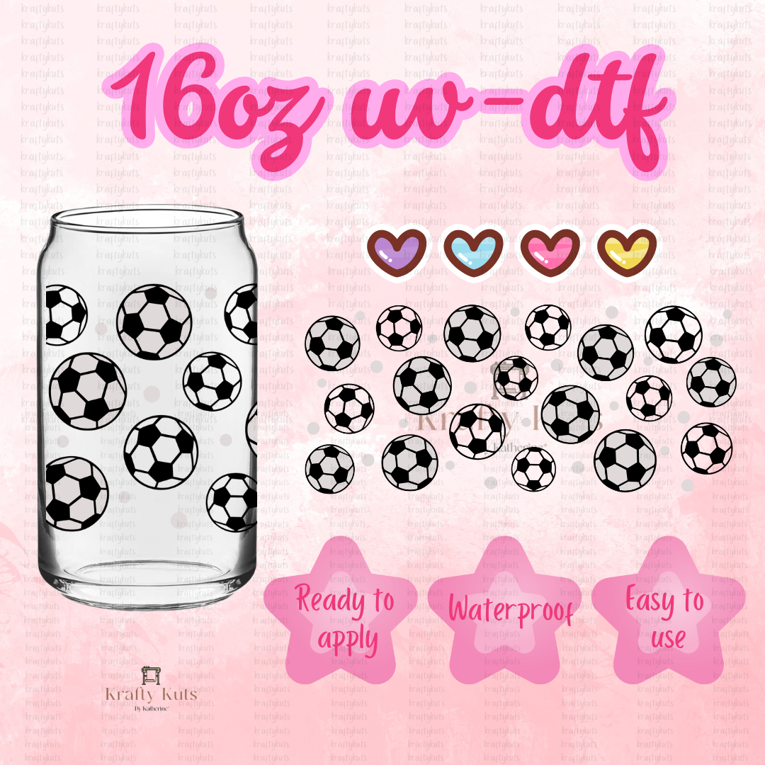 Pelotitas UV-DTF 16oz Glass Wrap
