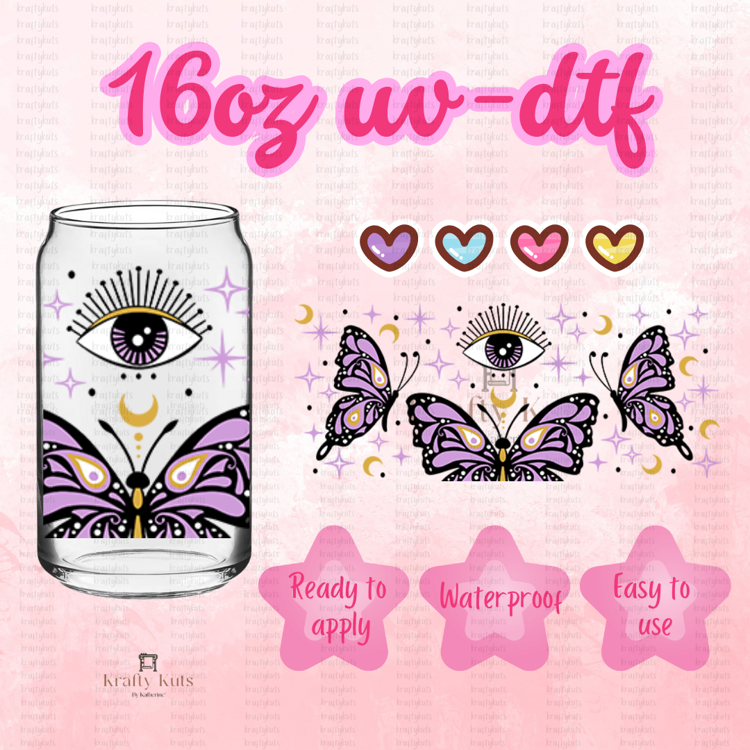 #31 UV-DTF 16oz GLASS WRAP