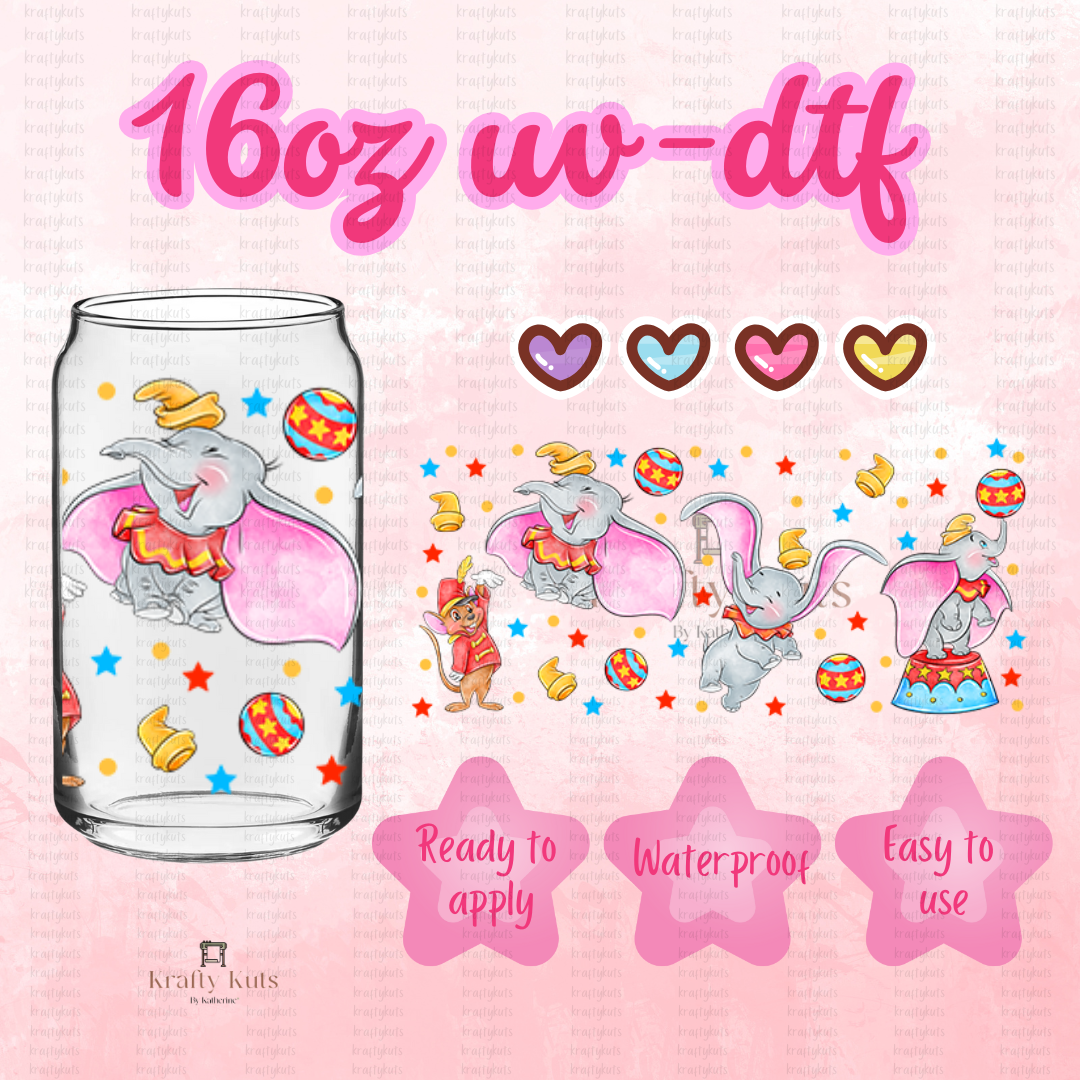 #269 UV-DTF 16oz Glass Wrap -