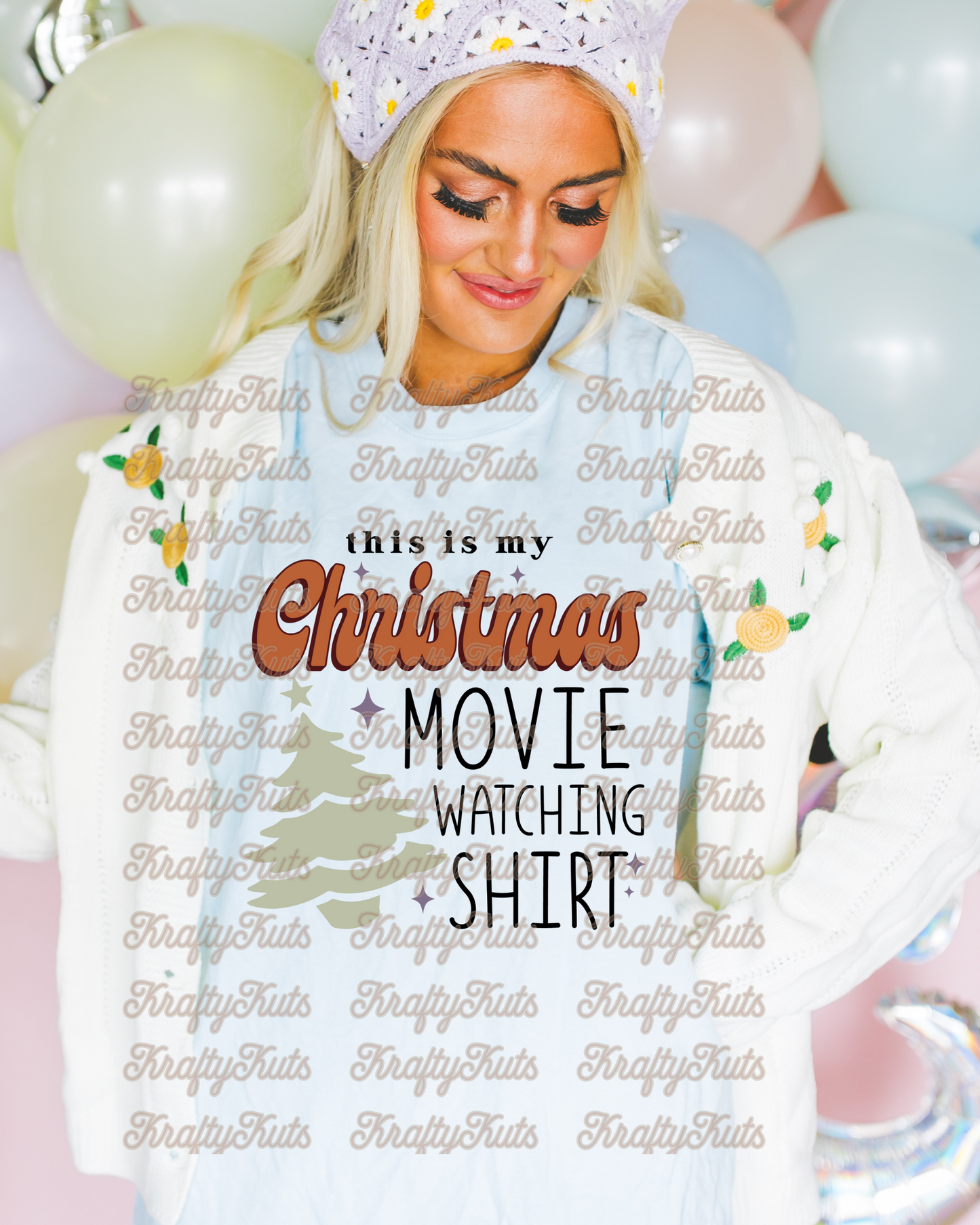 This is my Christmas T-shirt Direct Transfer Film DTF