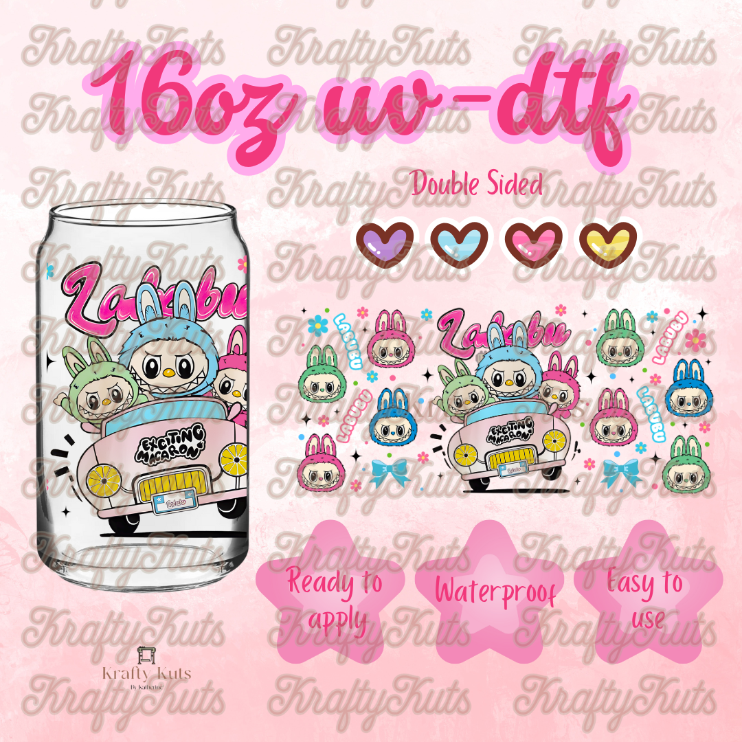 # 426 UV-DTF 16oz Glass Can Wrap - Double Sided
