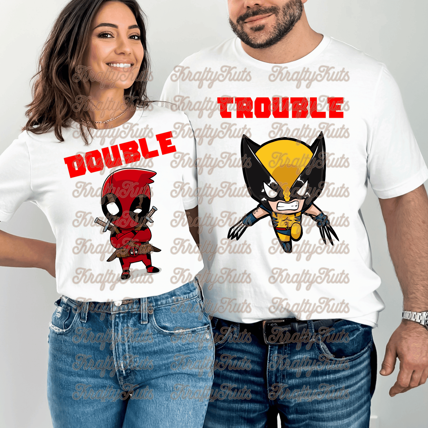 Double Trouble DIRECT TRANSFER FILM DTF