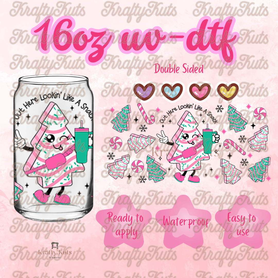 #519 UV-DTF 16oz Glass Wrap -