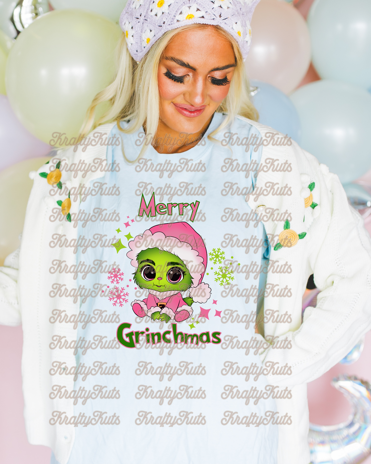 Merry Grinchmas Direct Transfer Film DTF