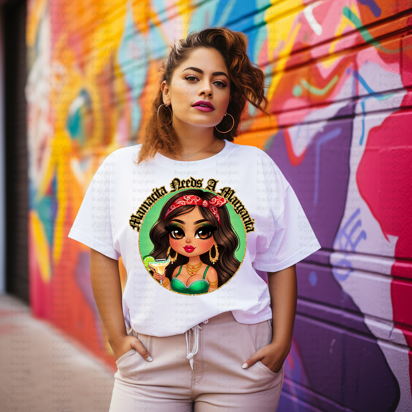 Mamacita needs a margarita Direct to Film Transfer DTF