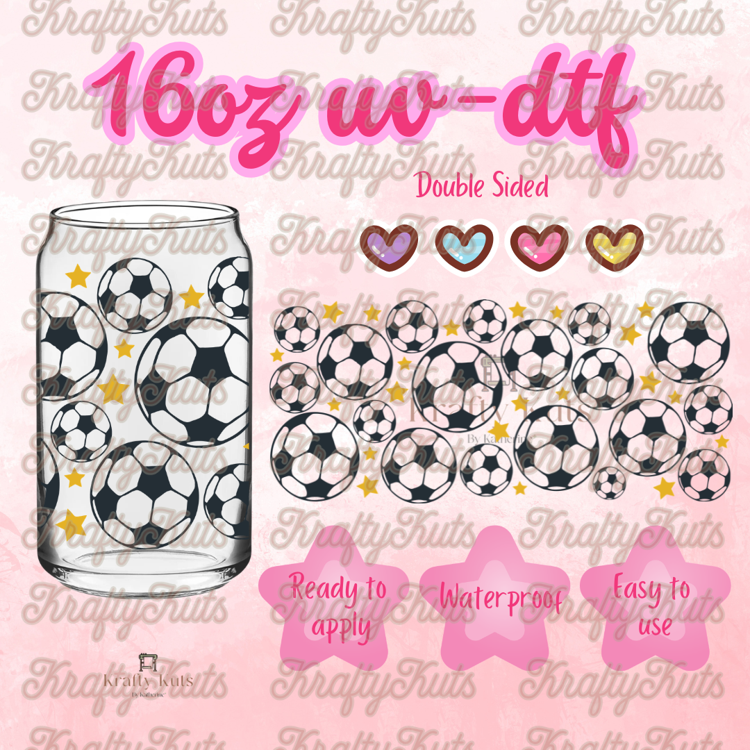 #679 UV-DTF 16oz Glass Wrap - Double sided