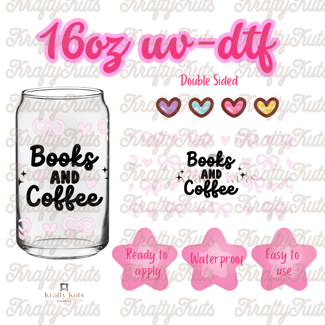 #698 UV-DTF 16oz Glass Wrap - Double sided