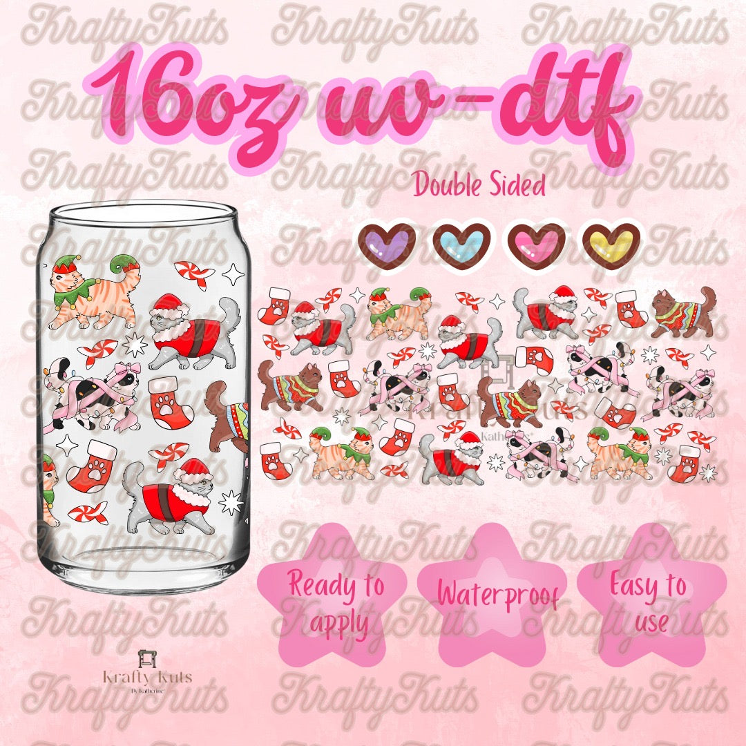 #471 UV-DTF 16oz Glass Wrap - Double Sided