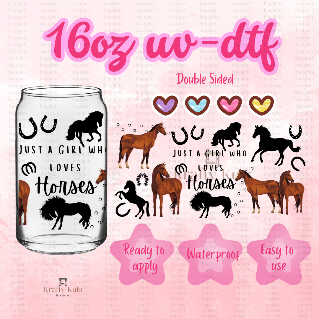 #094 UV-DTF 16oz Glass Can Wrap - Double Sided