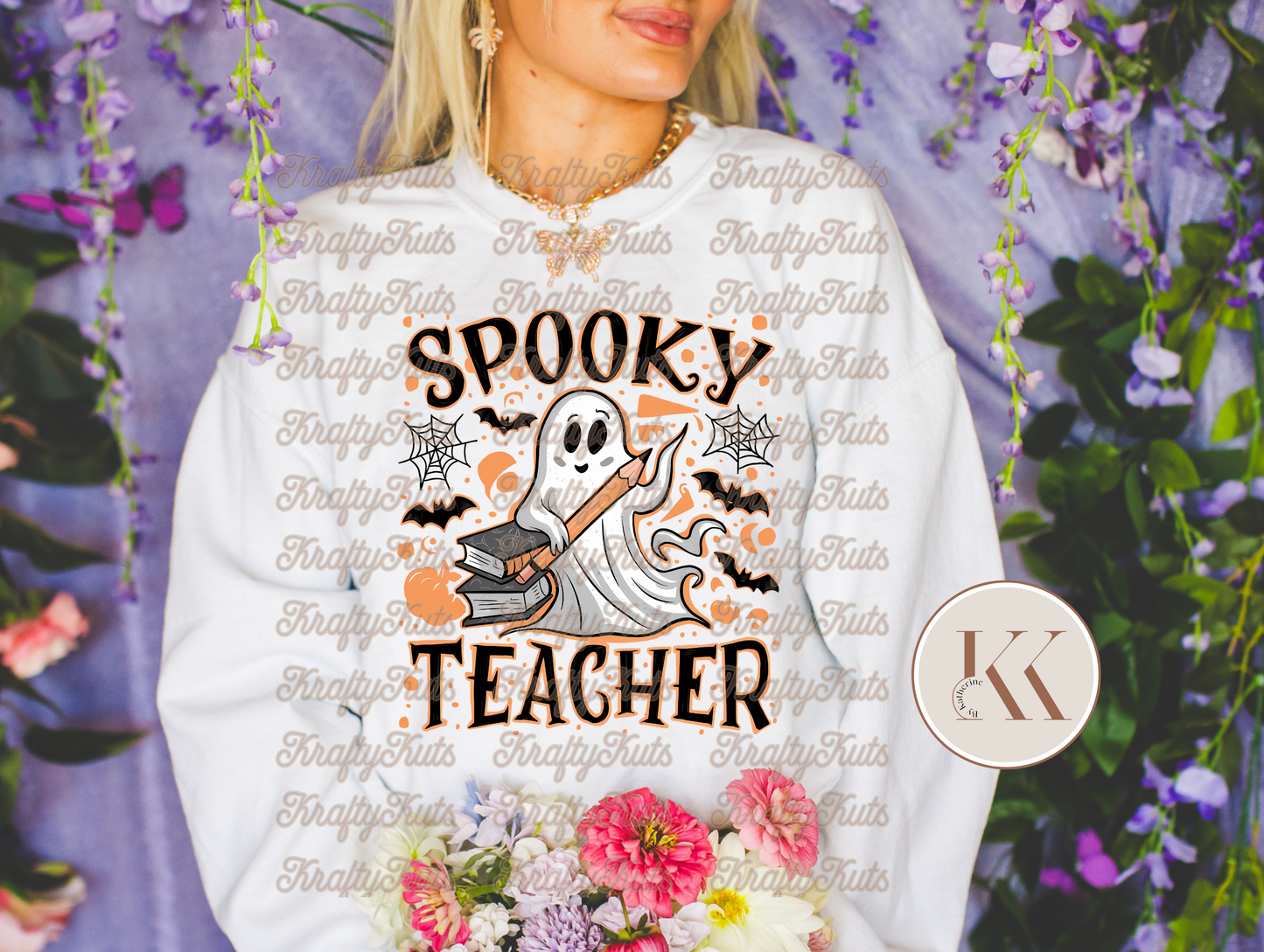 Spooky Teacher DIRECT TRANSFER FILM DTF