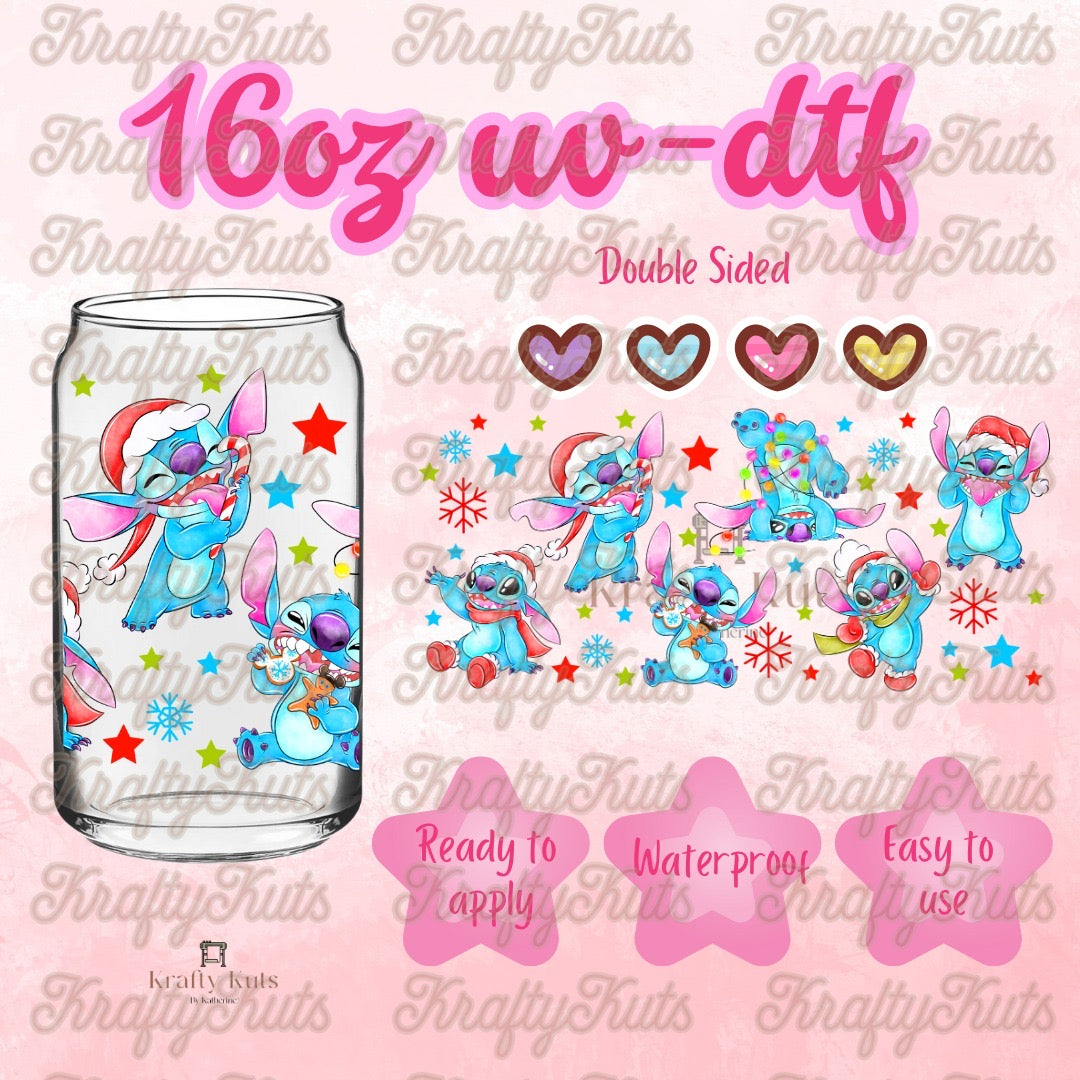 #472 UV-DTF 16oz Glass Wrap - Double Sided