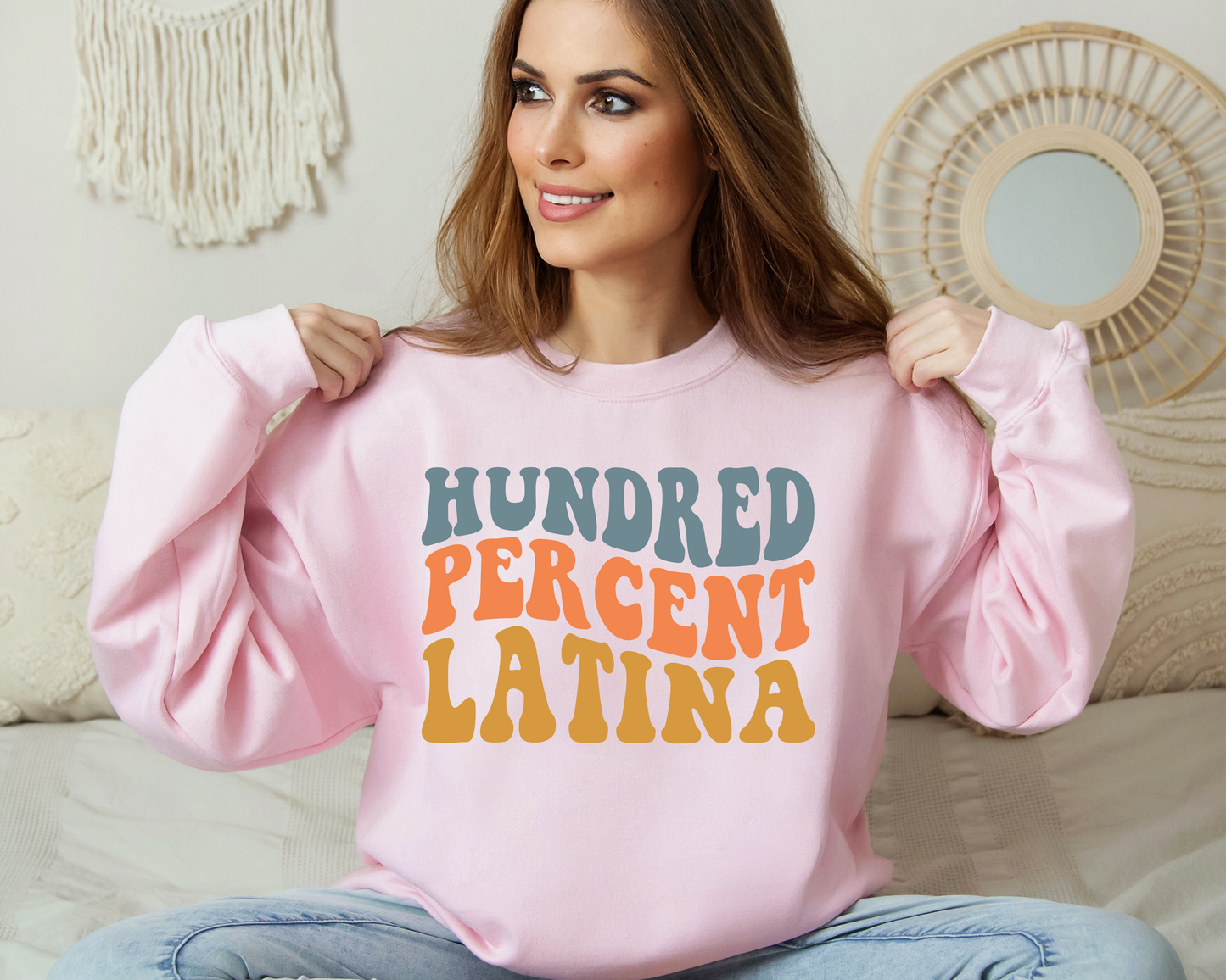 Hundred Percent Latina Direct to Film Transfer (DTF)
