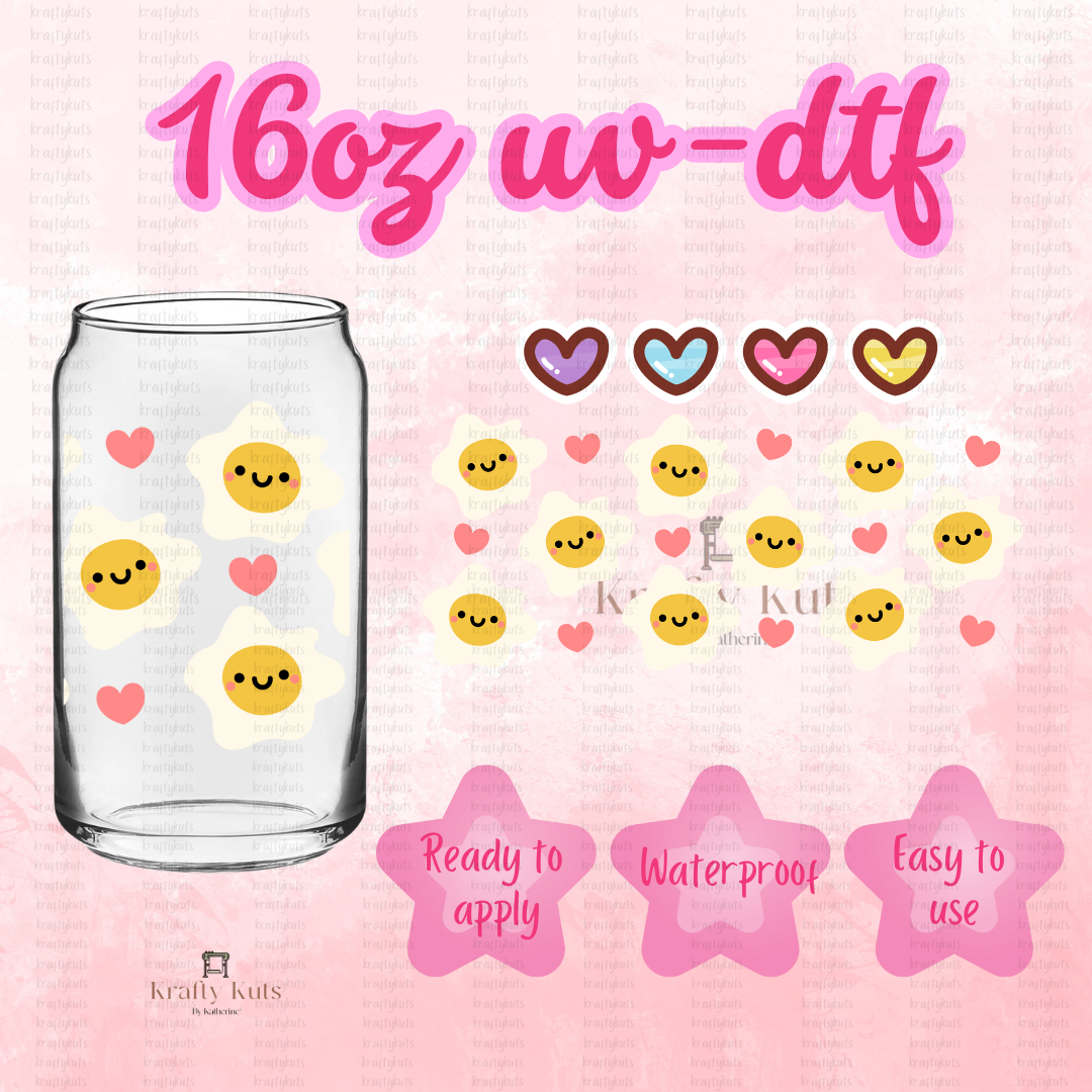 #058 UV-DTF 16oz Glass Can Wrap