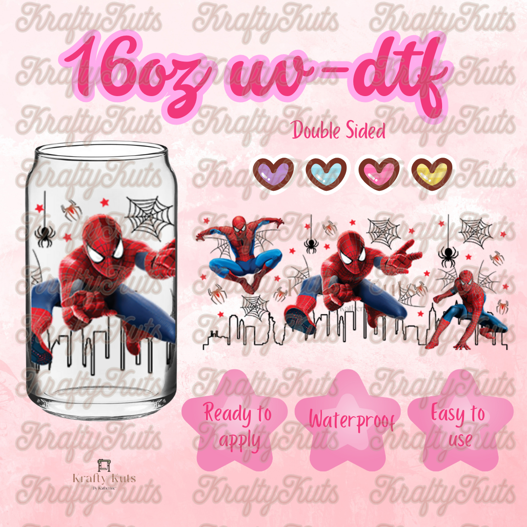 #215 UV-DTF 16oz Glass Wrap - Double Sided