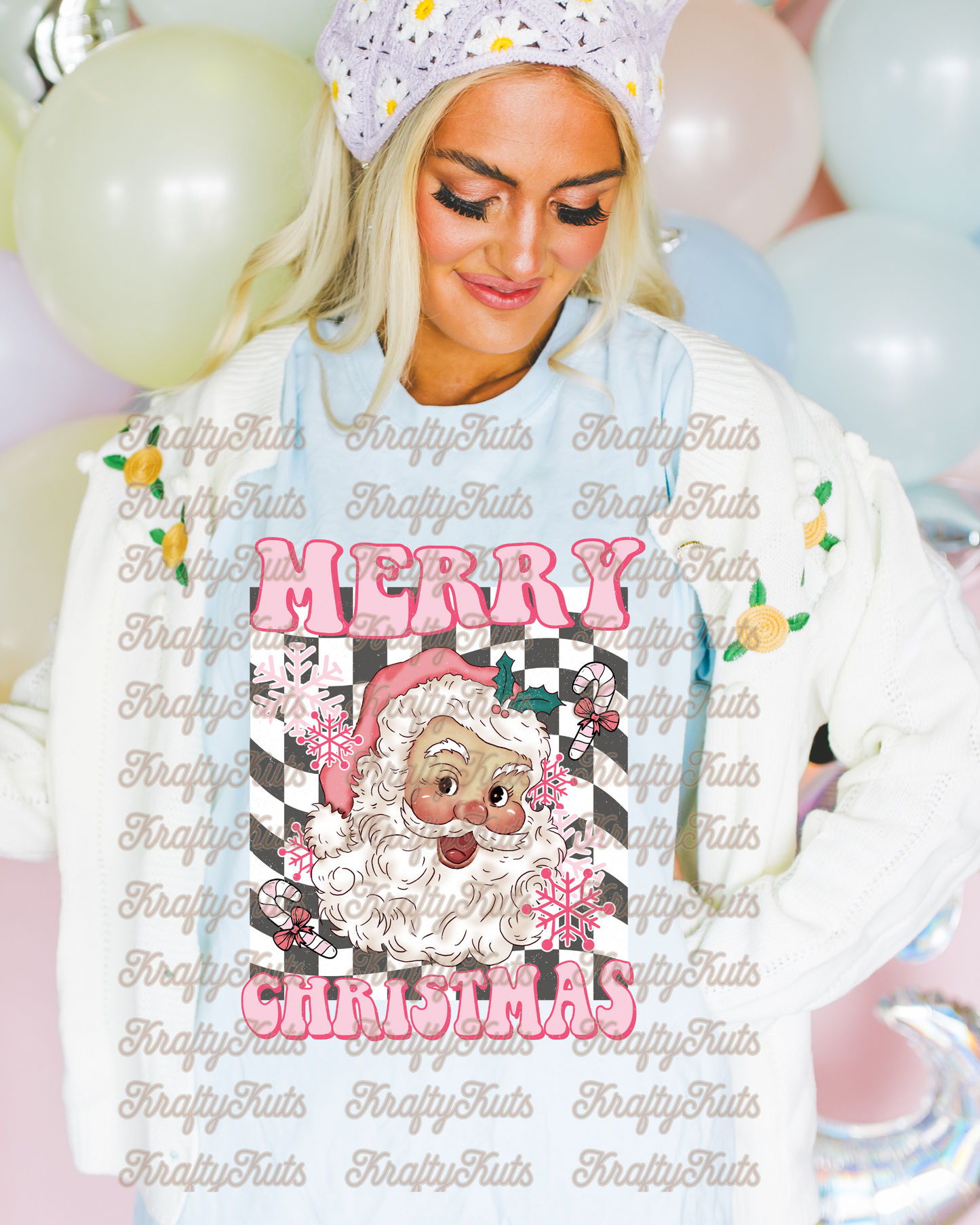 Merry Christmas Direct Transfer Film DTF
