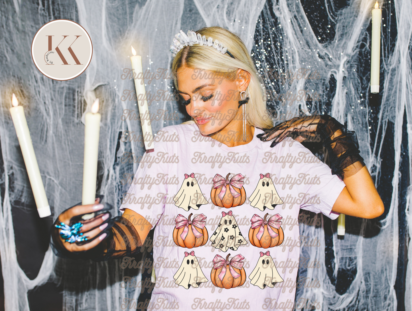 Spooky & Pumpkins DIRECT TRANSFER FILM DTF
