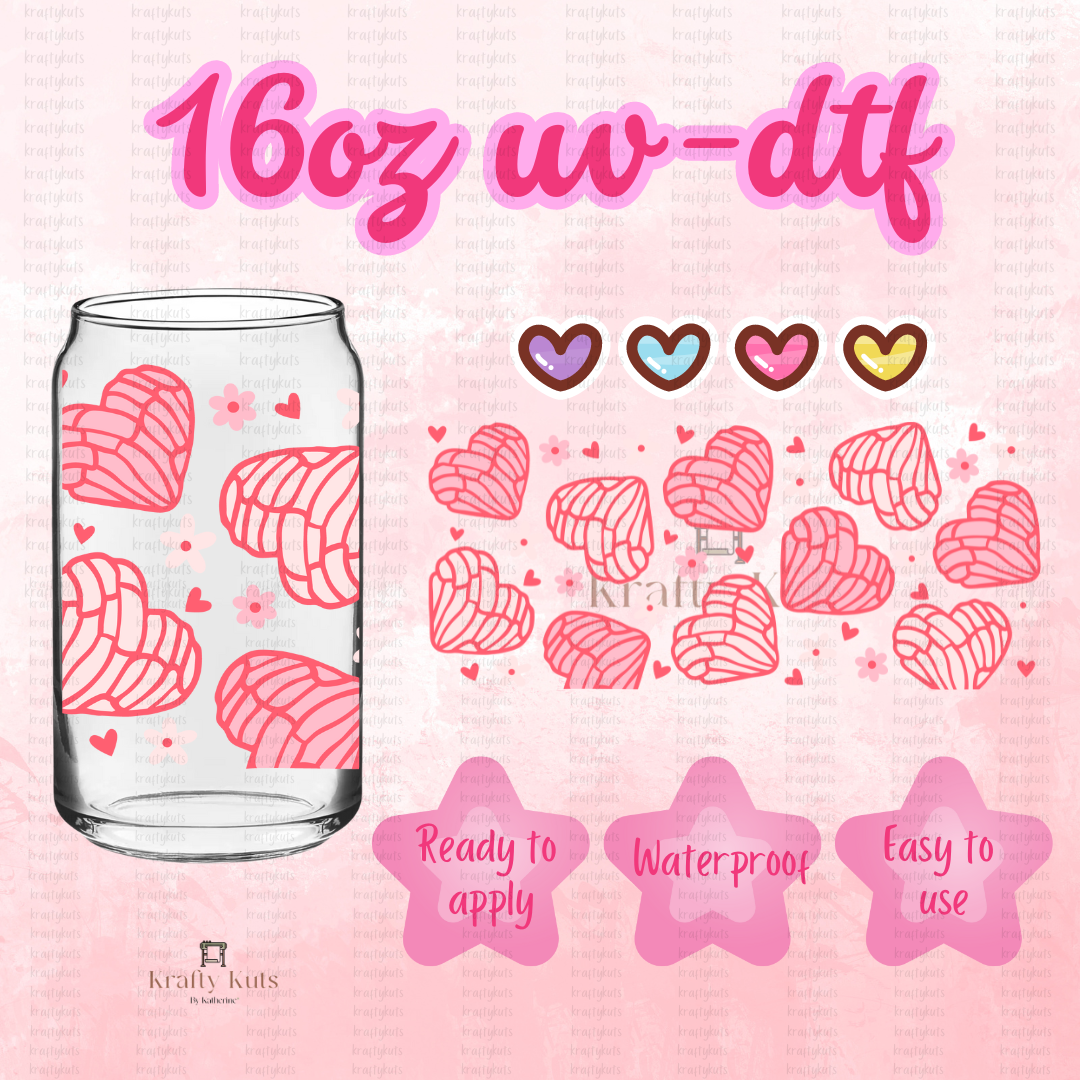 #055 UV-DTF 16oz GLASS WRAP