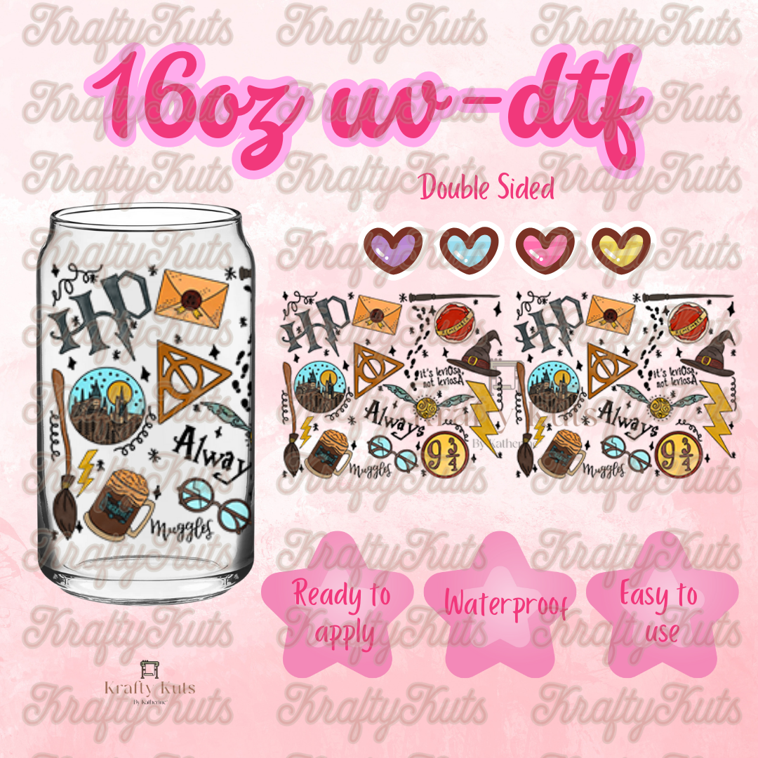#229 UV-DTF 16oz Glass Wrap -