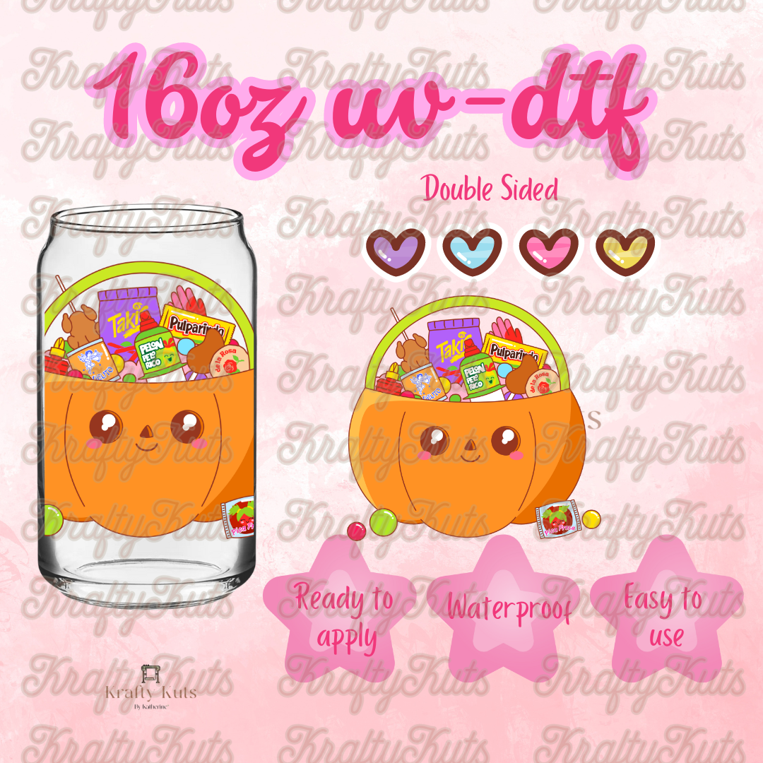 #397 UV-DTF 16oz Glass Wrap - Double Sided-Decal