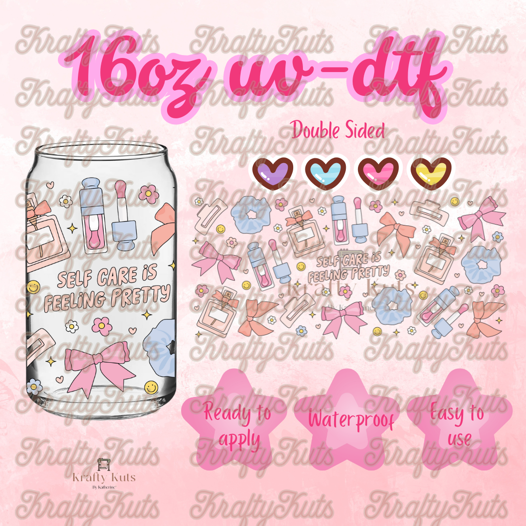 #330 UV-DTF 16oz Glass Wrap - Double Sided