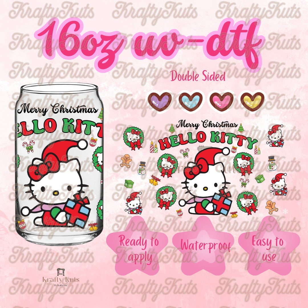 #473 UV-DTF 16oz Glass Wrap - Double Sided