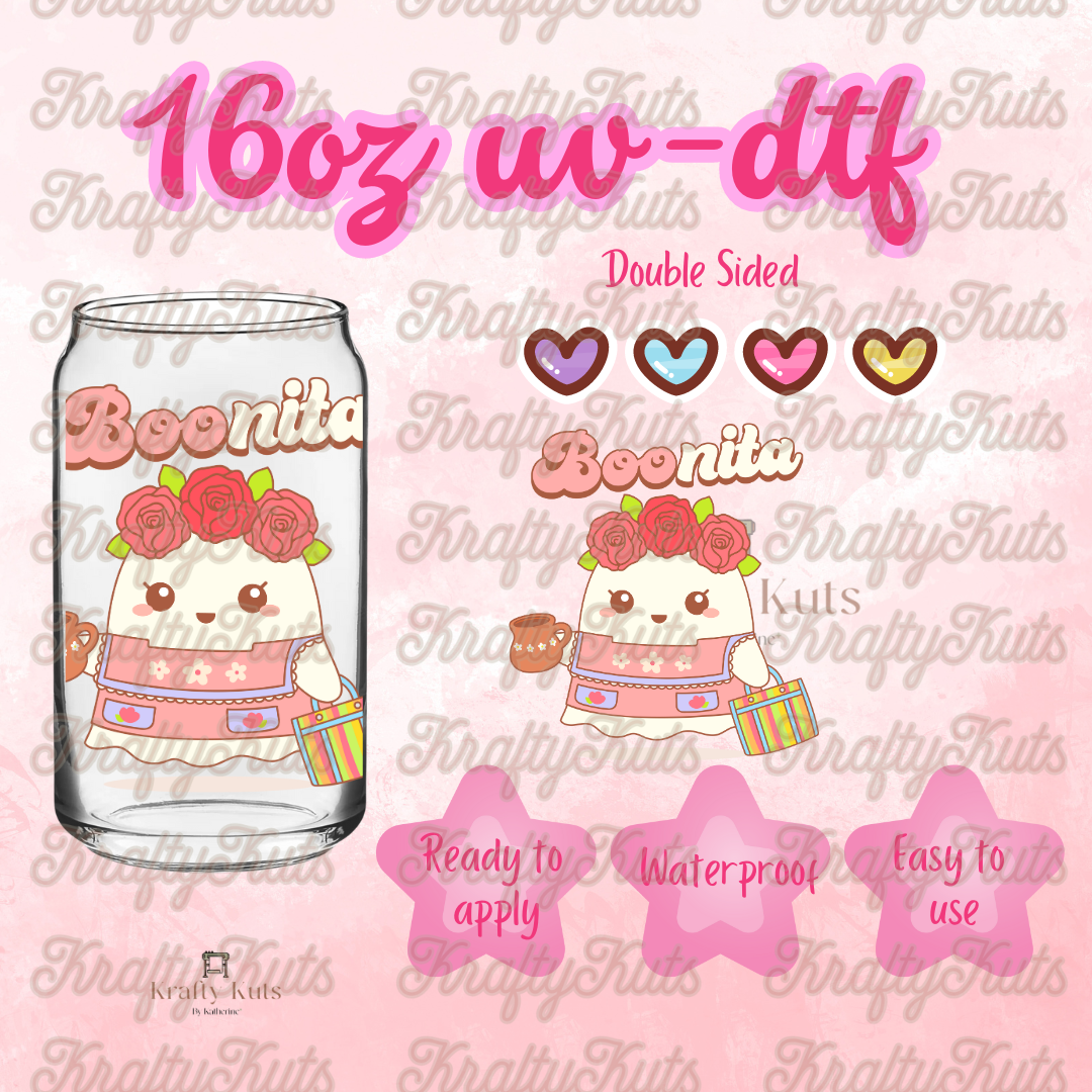 #396 UV-DTF 16oz Glass Wrap - Double Sided-Decal (Copy)