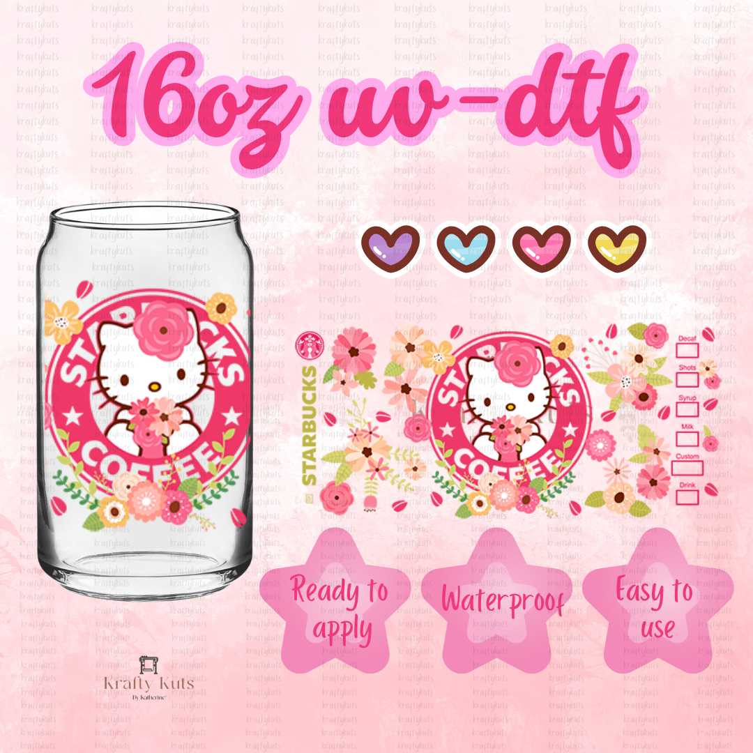 #254 UV-DTF 16oz Glass Wrap -