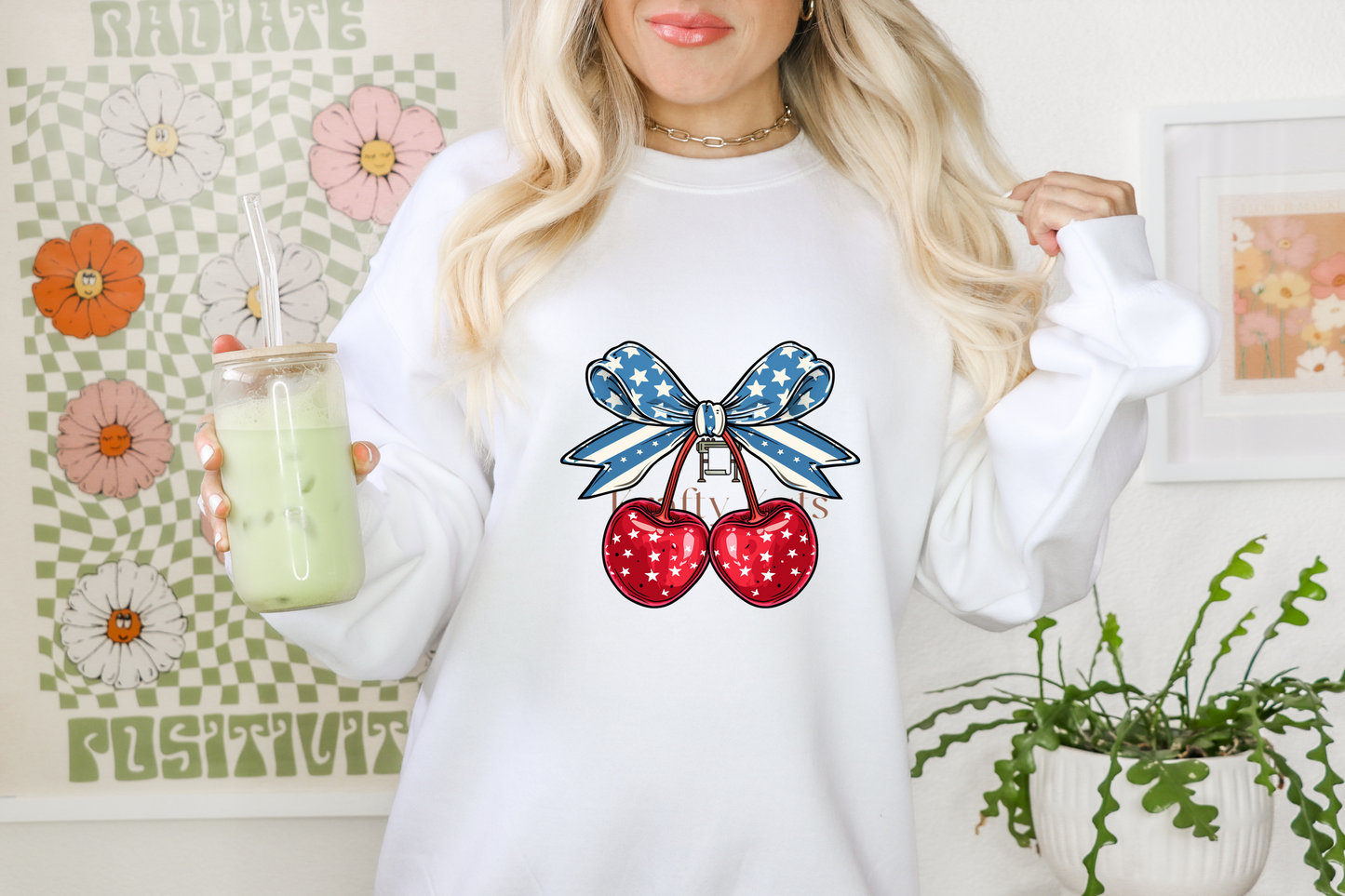 Coquette Cherry Direct to Film Transfer DTF