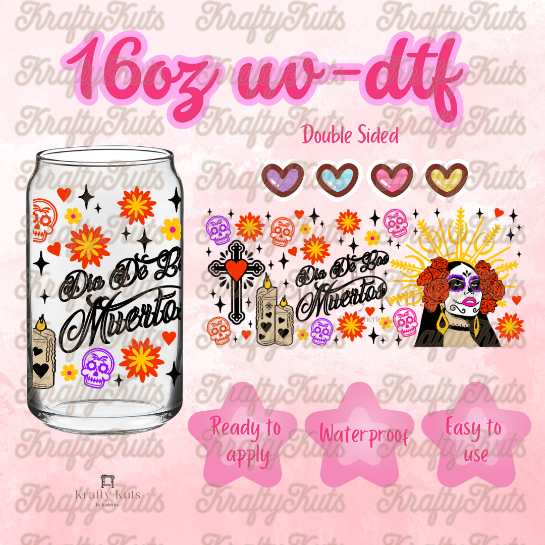 #576 UV-DTF 16oz Glass Wrap - Double sided