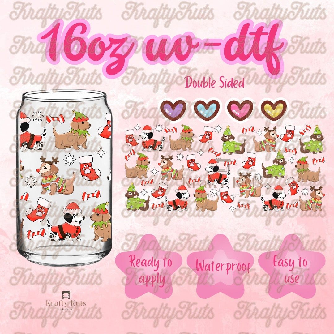 #470 UV-DTF 16oz Glass Wrap - Double Sided
