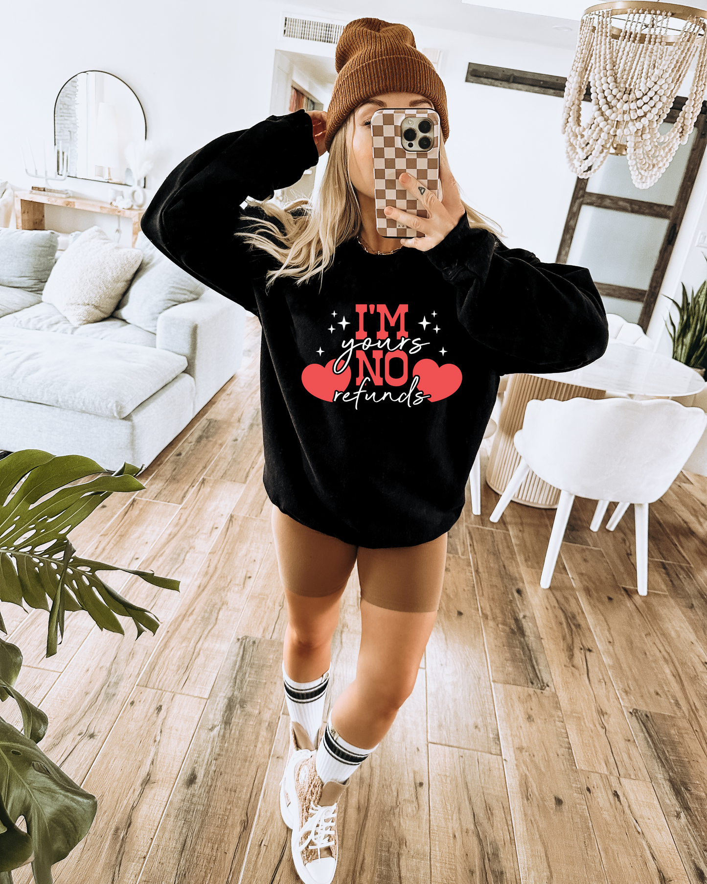 I'm yours no refunds! Crewneck ♥