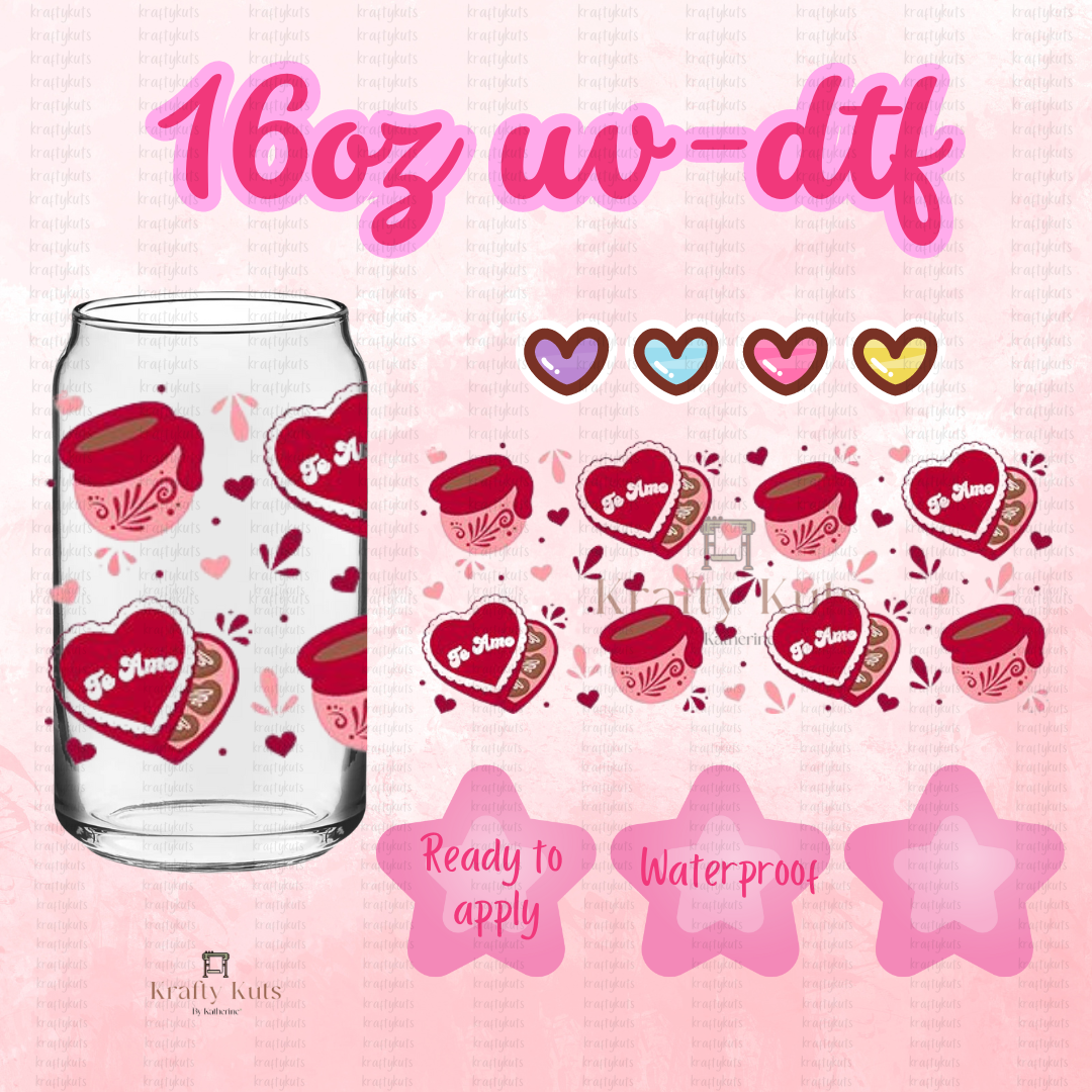 #019 UV-DTF 16oz GLASS WRAP