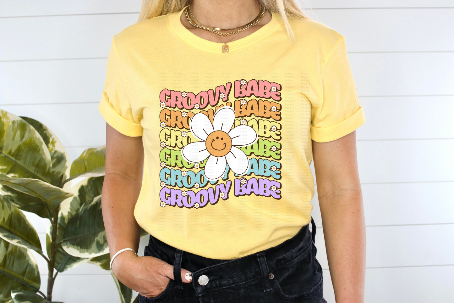 Groovy Babe DIRECT TRANSFER FILM DTF
