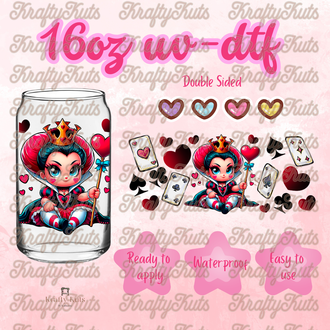 #408 UV-DTF 16oz Glass Wrap - Double Sided