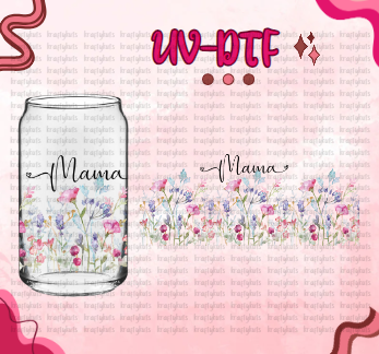 #007 UV-DTF 16oz Glass Wrap - Double Sided