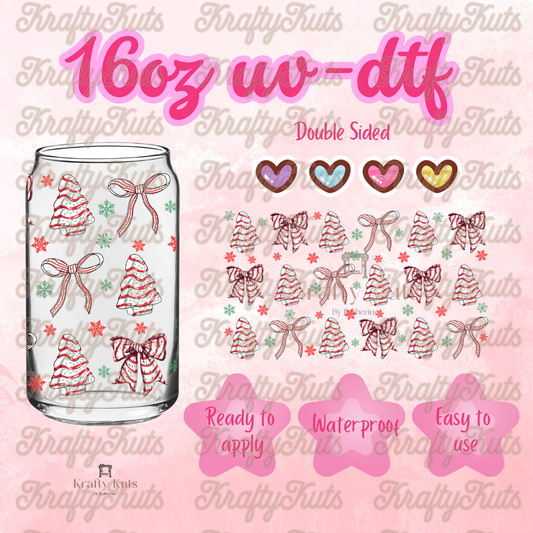 #490 UV-DTF 16oz Glass Wrap - Double Sided