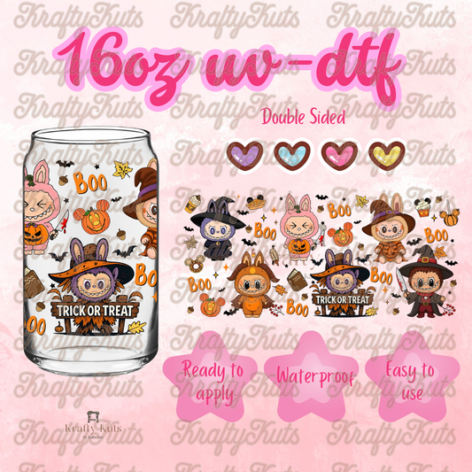 #499 UV-DTF 16oz Glass Wrap - Double sided