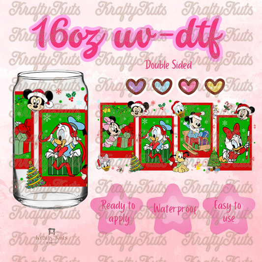 #516 UV-DTF 16oz Glass Wrap - Double sided