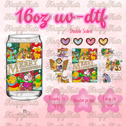 #523 UV-DTF 16oz Glass Wrap - Double sided