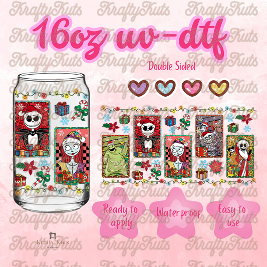 #531 UV-DTF 16oz Glass Wrap - Double sided