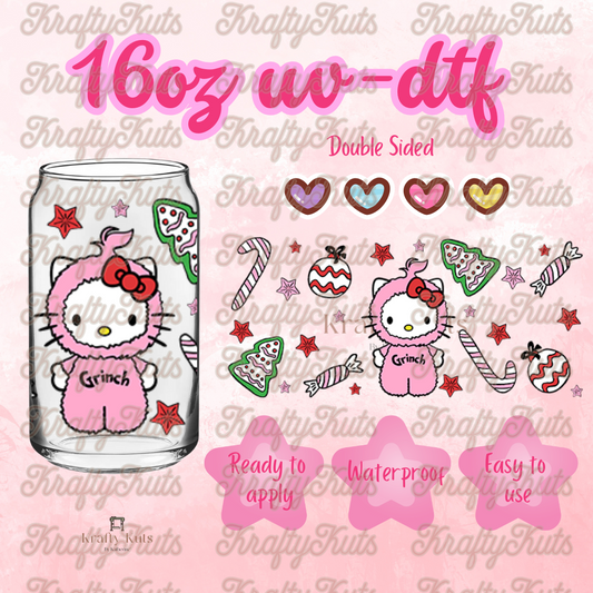 #533 UV-DTF 16oz Glass Wrap - Double sided