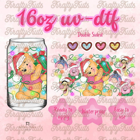 #535 UV-DTF 16oz Glass Wrap - Double sided