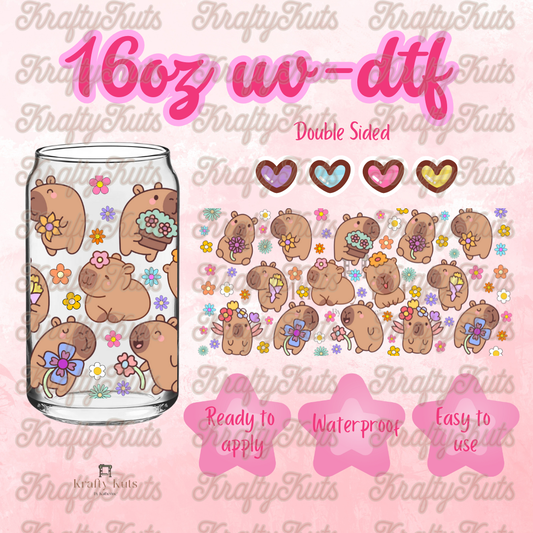 #540 UV-DTF 16oz Glass Wrap - Double sided